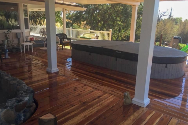 Deck and Swim Spa Redding